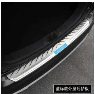 Stainless Steel Internal external Rear Bumper Protector Sill Trunk Tread Plate Trim Fit For Mitsubishi Outlander 2016
Stainless Steel Internal external Rear Bumper Protector Sill Trunk Tread Plate Trim Fit For Mitsubishi Outlander 2016