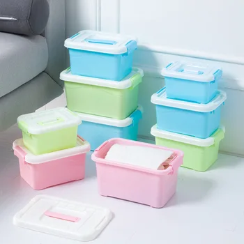 1 Pcs Multifunction Candy Color Plastic Portable Storage Box with Lid Storage Box for Home Stationery Cosmetics Storage Box
1 Pcs Multifunction Candy Color Plastic Portable Storage Box with Lid Storage Box for Home Stationery Cosmetics Storage Box