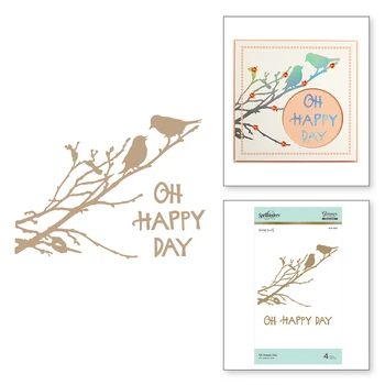 2020 New DIY Words Branches & Birds 3D Metal Cutting Dies Scrapbooking For Decorative Paper Stencil Craft Card Making no Stamp
2020 New DIY Words Branches & Birds 3D Metal Cutting Dies Scrapbooking For Decorative Paper Stencil Craft Card Making no Stamp