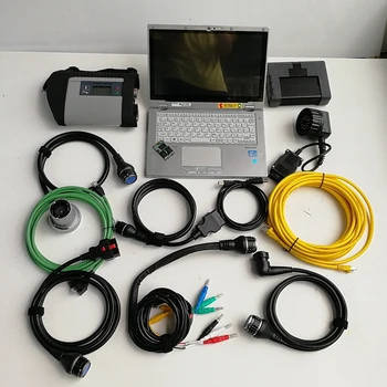 MB Star C4 SD Compact 4 and Icom A2+B+C 2in1 Auto Diagnosis Tool with V06.2020 Software in 1TB SSD and Used Laptop CF-AX2 I5 4G
MB Star C4 SD Compact 4 and Icom A2+B+C 2in1 Auto Diagnosis Tool with V06.2020 Software in 1TB SSD and Used Laptop CF-AX2 I5 4G