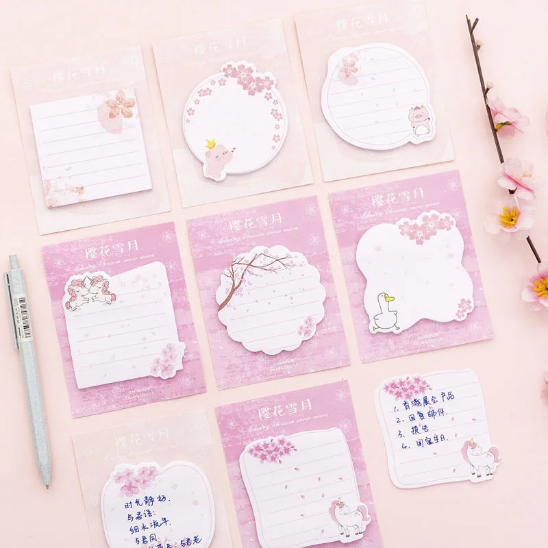 Kawaii Anime Sticky Notes Kawaii Cartoon Memo Pads Paper Stickers Cute Creative Notepad Post for School Office Stationery
Kawaii Anime Sticky Notes Kawaii Cartoon Memo Pads Paper Stickers Cute Creative Notepad Post for School Office Stationery
