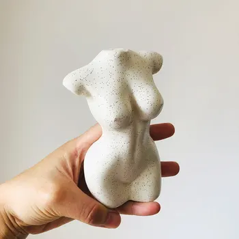 12cm female body shape candle mould Woman torso form wax mold Molds for candle body
12cm female body shape candle mould Woman torso form wax mold Molds for candle body