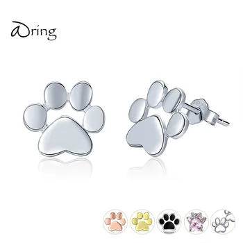 ARING PROMISE EARRINGS 925 STERLING SILVER ANIMAL DOG CAT PAW STUD EARRINGS FOR WOMEN FOOTPRINTS VALENTINE'S DAY GIFT SCE407
ARING PROMISE EARRINGS 925 STERLING SILVER ANIMAL DOG CAT PAW STUD EARRINGS FOR WOMEN FOOTPRINTS VALENTINE'S DAY GIFT SCE407