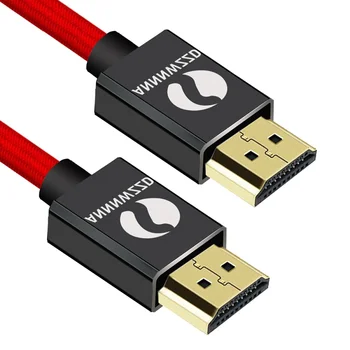 

HDMI Cable 1m 2m 3m High-Speed HDMI 2.0 HDTV Cable Supports Ethernet 3D 4K and Audio Return Connects Blu-ray players PS4,Etc