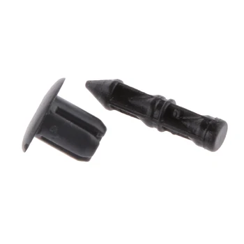 50pcs 6mm Hole Black Plastic Push In Type Rivets Fastener Pin Clips ATV Fits For GSXR 1300 1000 750 600
50pcs 6mm Hole Black Plastic Push In Type Rivets Fastener Pin Clips ATV Fits For GSXR 1300 1000 750 600