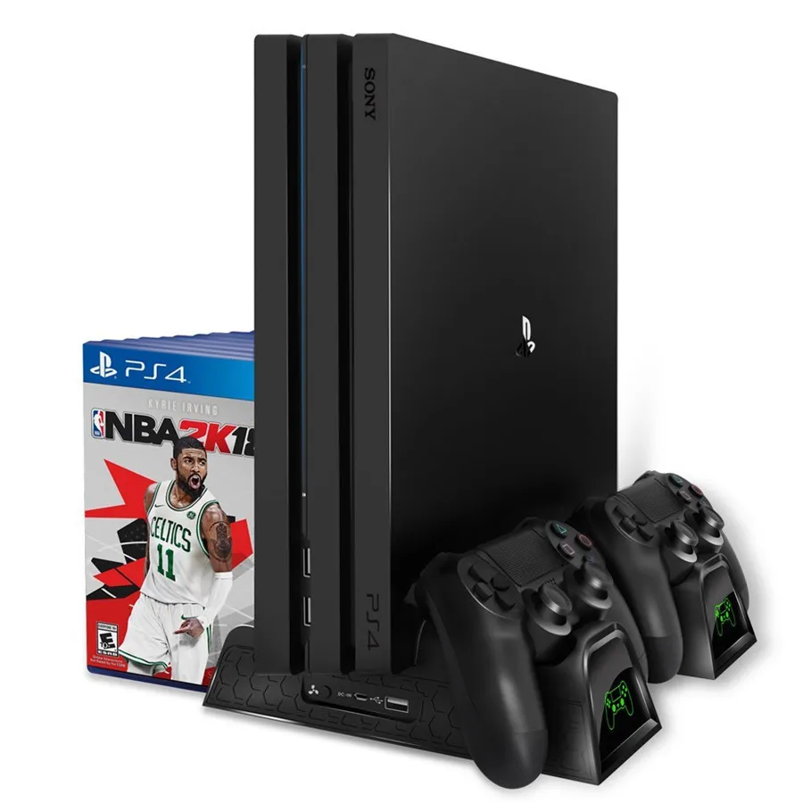 NEW PS4/PS4 Slim/PS4 Pro Dual Controller Charger Console Vertical Cooling Stand Charging Station Dock For SONY Playstation 4
NEW PS4/PS4 Slim/PS4 Pro Dual Controller Charger Console Vertical Cooling Stand Charging Station Dock For SONY Playstation 4