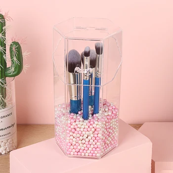 Clear Acrylic Makeup Brushes Holder Fashion Beauty Cosmetic Tools With Lid Dustproof Cosmetic Organizer Hot Sale
Clear Acrylic Makeup Brushes Holder Fashion Beauty Cosmetic Tools With Lid Dustproof Cosmetic Organizer Hot Sale