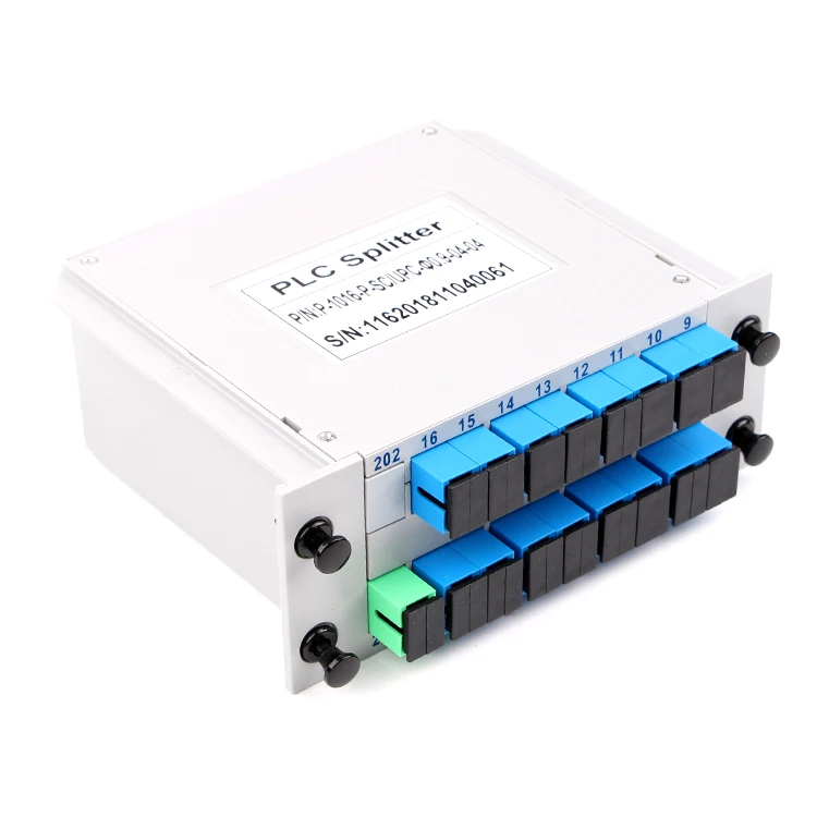 Модуль-разветвитель SC/UPC PLC вставка кассетной карты 1:16 | Мобильные телефоны и