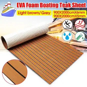 Self-Adhesive 900x2300x6mm EVA Foam Teak Brown With Black Line Faux Teak Boat Decking Sheet
Self-Adhesive 900x2300x6mm EVA Foam Teak Brown With Black Line Faux Teak Boat Decking Sheet