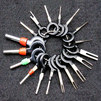 18Pcs 11Pcs Car Plug Terminal Remove Tool Set Key Pin Automotive Electrical Wire Crimp Connector Extractor Kit Accessories
18Pcs 11Pcs Car Plug Terminal Remove Tool Set Key Pin Automotive Electrical Wire Crimp Connector Extractor Kit Accessories