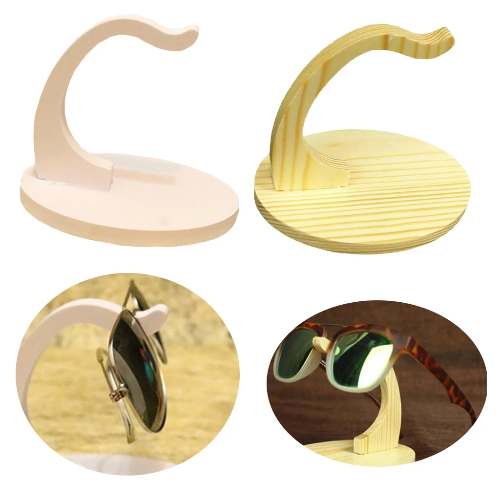 2pcs Wooden Rack Eyeglass Sunglass Holder Retainer/Spectacle Holder 2pcs Wooden Rack Eyeglass Sunglass Holder Retainer/Spectacle Holder