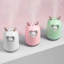 USB Cute Rabbit Air Humidifier Night Light 300ML Ultrasonic Cool Mist Aroma Oil Diffuser LED 7 Color Lamp Desktop Humidifier 
USB Cute Rabbit Air Humidifier Night Light 300ML Ultrasonic Cool Mist Aroma Oil Diffuser LED 7 Color Lamp Desktop Humidifier