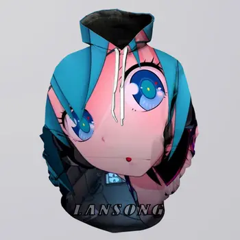 hatsune miku hoodie men women 3d print anime sweatshirt harajuku funny casual shorts streetwear hip hop pants pullover jacket 
hatsune miku hoodie men women 3d print anime sweatshirt harajuku funny casual shorts streetwear hip hop pants pullover jacket