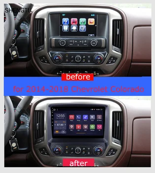 10.1 inch Android 8.1 car GPS Navigation Radio car multimedia video player bluetooth no 2 din for 2014-2018 Chevrolet Colorado
10.1 inch Android 8.1 car GPS Navigation Radio car multimedia video player bluetooth no 2 din for 2014-2018 Chevrolet Colorado