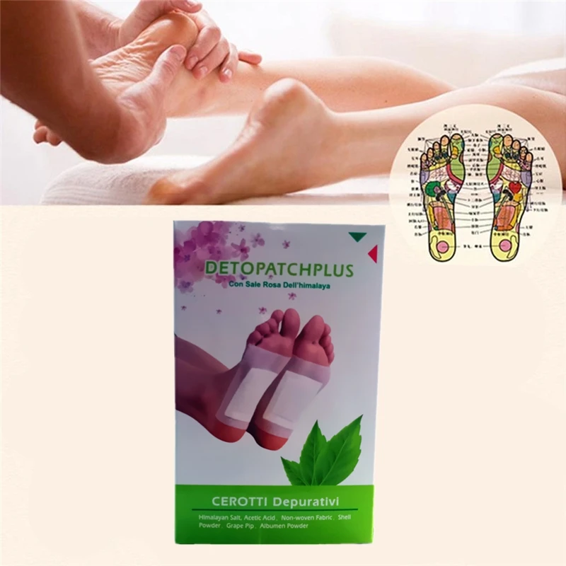 Chinese Herbal Detox Foot Pads Patches Slimming Products Feet Care Medical Plasters Toxins Remover Relieving Pain Improve Sleep
Chinese Herbal Detox Foot Pads Patches Slimming Products Feet Care Medical Plasters Toxins Remover Relieving Pain Improve Sleep