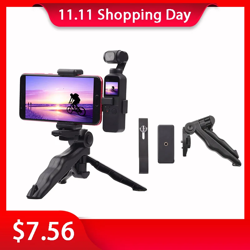 Plastic Phone Securing Clip Holder Mount Folder for OSMO POCKET Foldable Tripod Extended Bracket Handheld Gimbal Accessories
Plastic Phone Securing Clip Holder Mount Folder for OSMO POCKET Foldable Tripod Extended Bracket Handheld Gimbal Accessories