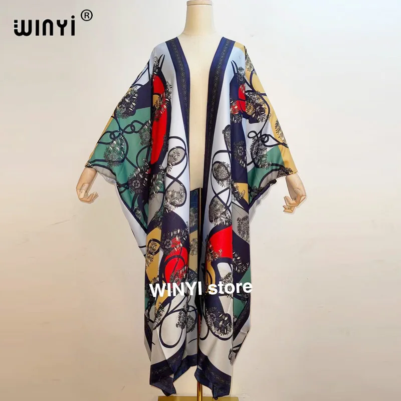 

Middle East Sunmer Women Cardigan stitch американская одежда Cocktail sexcy Boho Maxi African Holiday Batwing Sleeve Silk Robe
