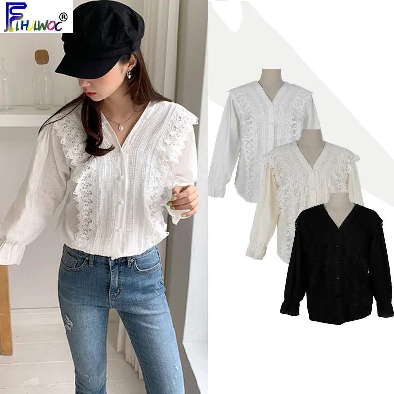 Korea Japan Autumn Fall Design Basic Shirts Blouses Women Flare Sleeve Korea Preppy Style Button Shirt Bow Tie Top White 031
Korea Japan Autumn Fall Design Basic Shirts Blouses Women Flare Sleeve Korea Preppy Style Button Shirt Bow Tie Top White 031