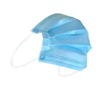 Anti Pollution Face Mask Disposable Nonwoven Mask Anti Haze Mouth-muffle Anti-dust Mouth Mask Face Muffle 3 Layers 50 pc