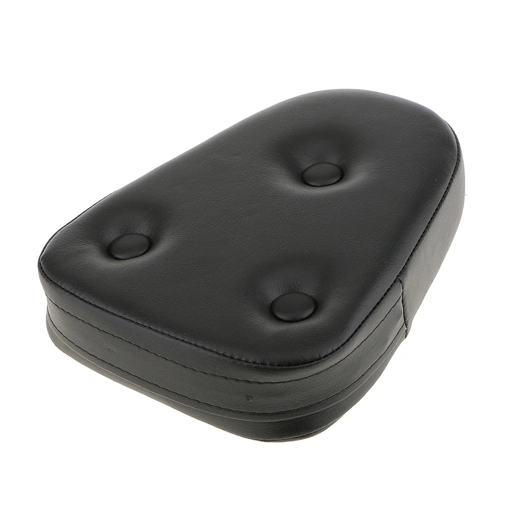 Motorcycle Black Triangle Backrest Cushion Rest Back Pad For Davison Motorcycle Black Triangle Backrest Cushion Rest Back Pad For Davison
