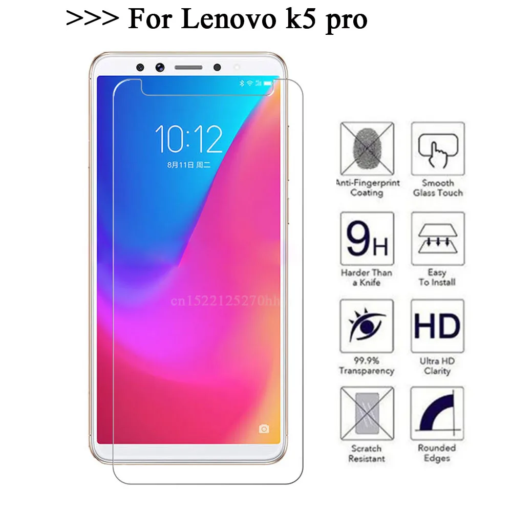Tempered Glass For Lenovo K5 PRO Premium 9H 2.5D Explosion-Proof Phone Screen Protector Film Lenovo K5PRO Mobile Phone Clear
Tempered Glass For Lenovo K5 PRO Premium 9H 2.5D Explosion-Proof Phone Screen Protector Film Lenovo K5PRO Mobile Phone Clear
