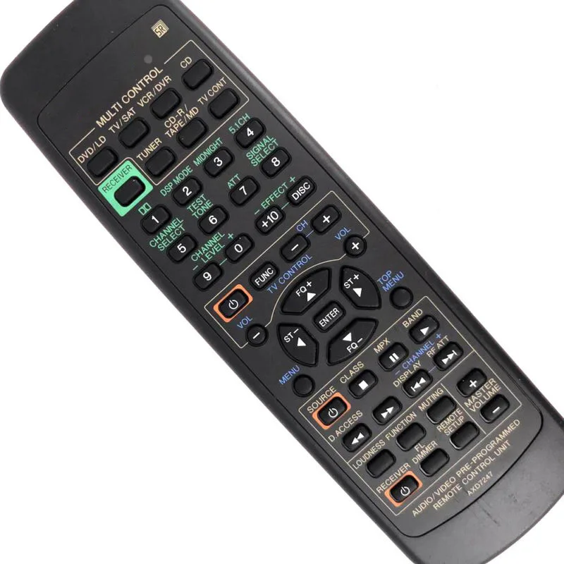 NEW Replacement FOR PIONEER AV Receiver Remote control AXD7247 Replace The VSX-D510 VSX-D209 VSX-D409 Fernbedienung
NEW Replacement FOR PIONEER AV Receiver Remote control AXD7247 Replace The VSX-D510 VSX-D209 VSX-D409 Fernbedienung