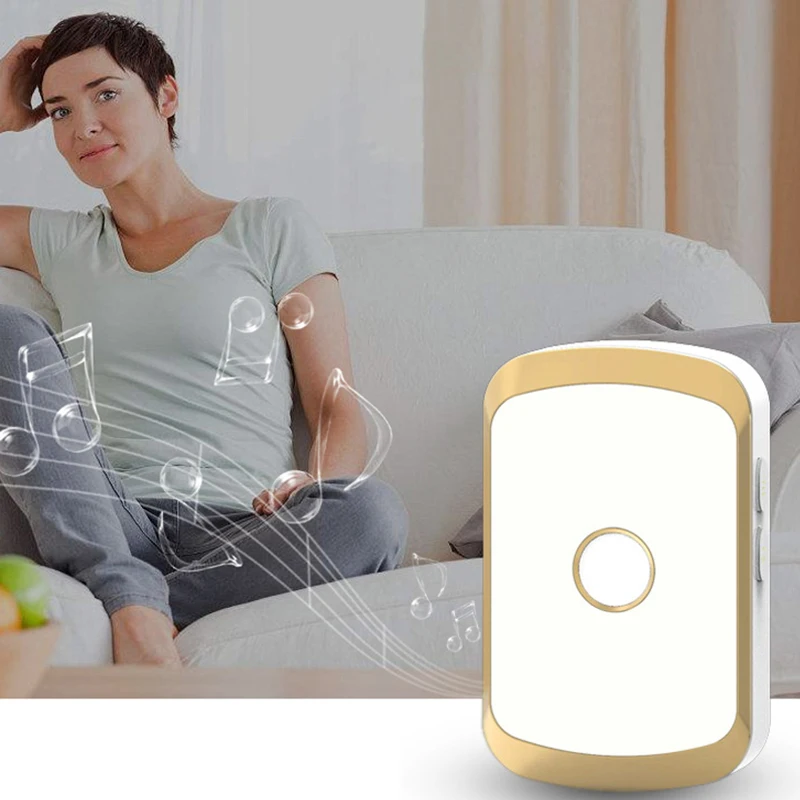 Wireless Waterproof Doorbell 300M Remote LED Flash Home Cordless Door Bell Chime 1 Button 1 2 Receiver UK Plug
Wireless Waterproof Doorbell 300M Remote LED Flash Home Cordless Door Bell Chime 1 Button 1 2 Receiver UK Plug