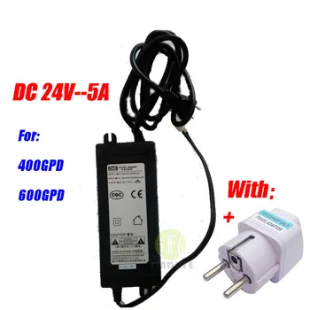 Water Filter Parts Booster Pump Transformer DC24V-5A For 300GPD 400 GPD 600GPD Water purifier Reverse Osmosis machine
Water Filter Parts Booster Pump Transformer DC24V-5A For 300GPD 400 GPD 600GPD Water purifier Reverse Osmosis machine
