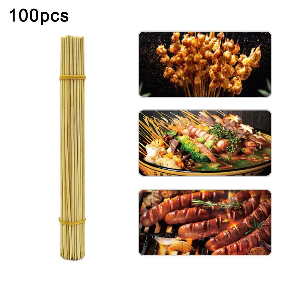 100pcs 30cm Kitchen BBQ Disposable Bamboo Roasting Sticks Barbecue Meat Skewers BBQ Tools Cookware Kitchen Tools
100pcs 30cm Kitchen BBQ Disposable Bamboo Roasting Sticks Barbecue Meat Skewers BBQ Tools Cookware Kitchen Tools
