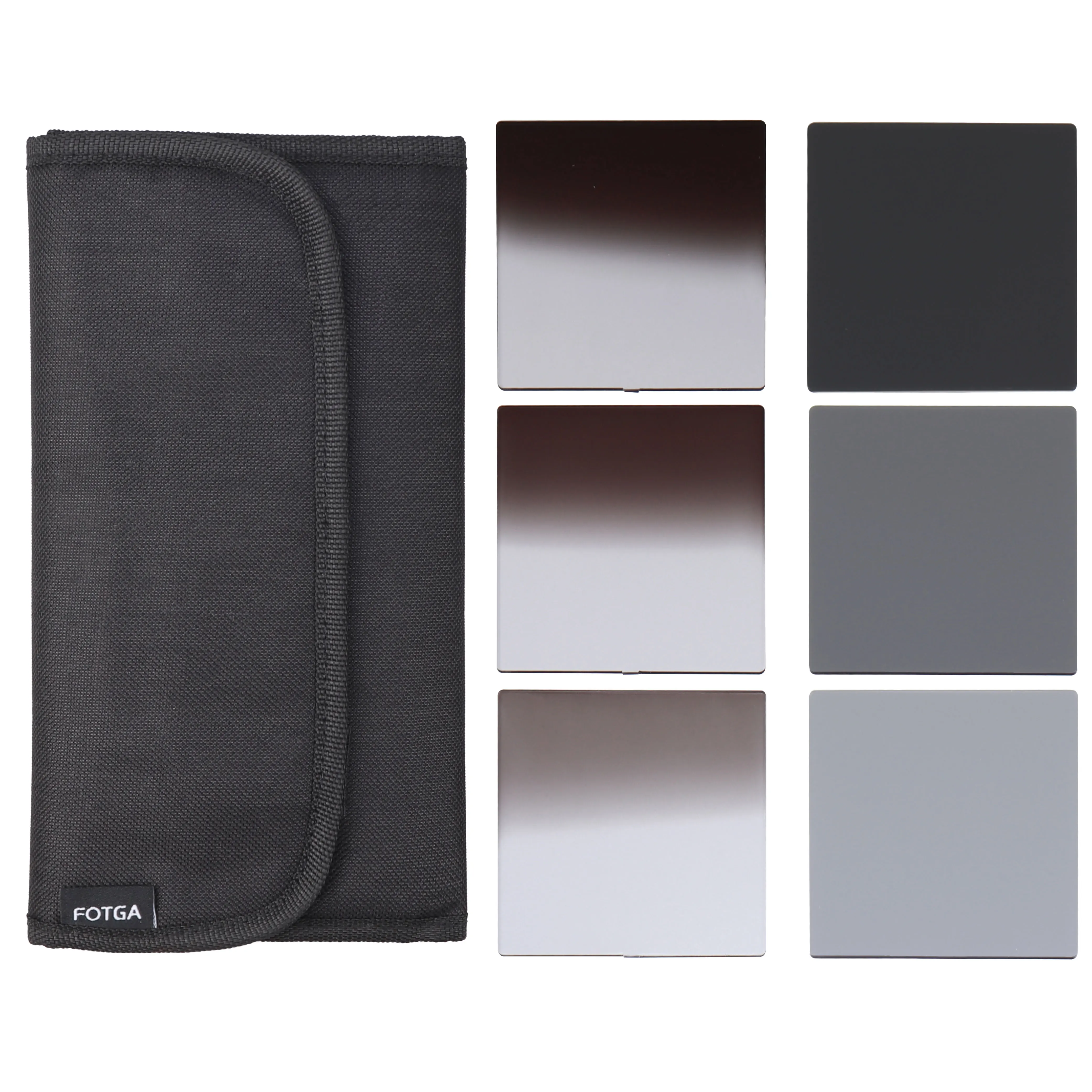 Fotga 6 pcs 4x4 100mm Square Filter Neutral Density Full +Graduated ND2 ND4 ND8 Filters Set for Matte box
Fotga 6 pcs 4x4 100mm Square Filter Neutral Density Full +Graduated ND2 ND4 ND8 Filters Set for Matte box