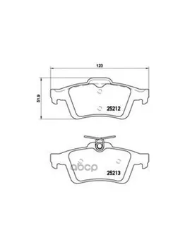 Brake pads disc front/rear. Ford C-Max II (DXA/CB7 DXA/CEU) 12/10- / Ford C-Max II VA Brembo art. p24148
Brake pads disc front/rear. Ford C-Max II (DXA/CB7 DXA/CEU) 12/10- / Ford C-Max II VA Brembo art. p24148