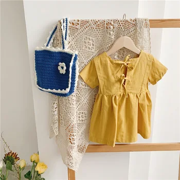 2020 New Arrival Girls Cotton Bows Dress Princess Summer Girls Dresses 1-7 Years
2020 New Arrival Girls Cotton Bows Dress Princess Summer Girls Dresses 1-7 Years