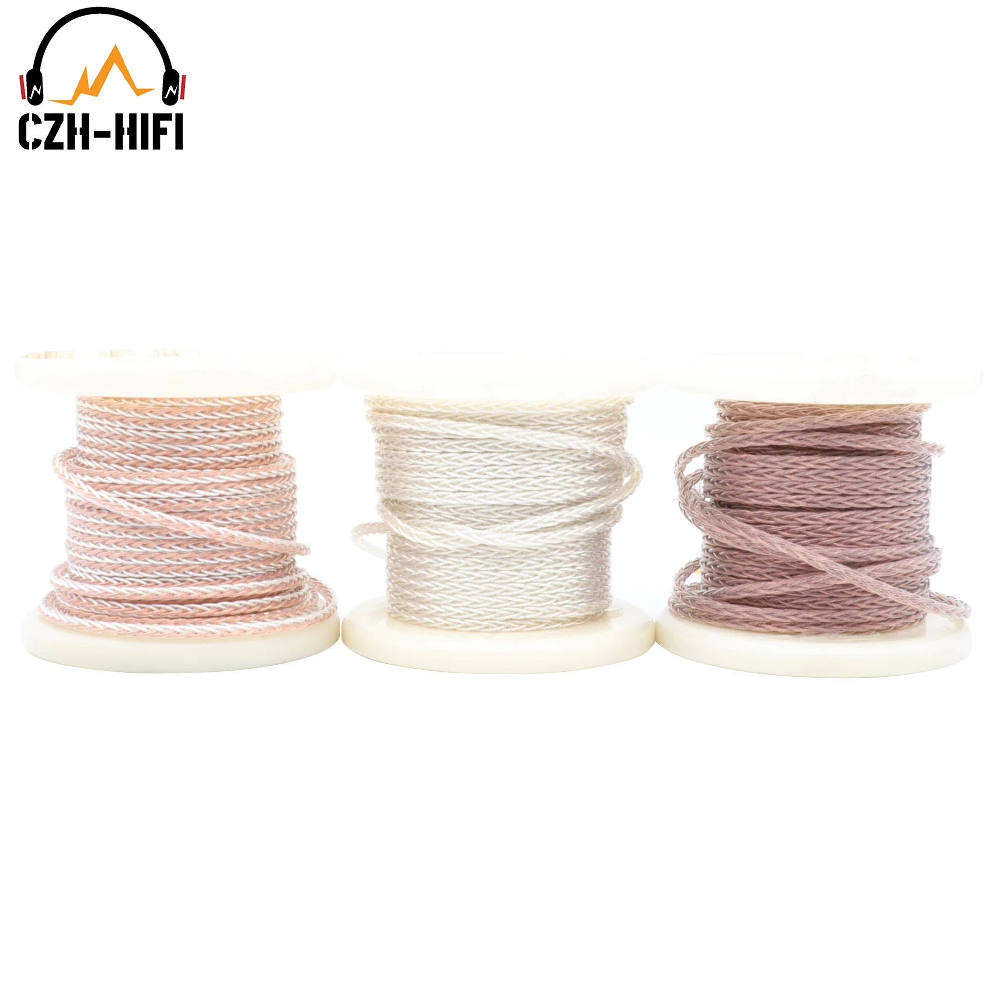 8Cores High End OCC Silver Plated Headphone Cable Earphone Headset Upgrade DIY Wire Audio Cable Signal Line HiFi Sound 19strand
8Cores High End OCC Silver Plated Headphone Cable Earphone Headset Upgrade DIY Wire Audio Cable Signal Line HiFi Sound 19strand