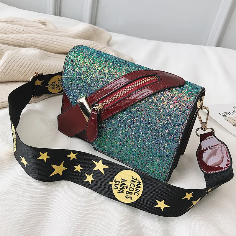 2019 Early Spring Shiny Stereo Square Sling Bag Oblique Zipper Simple One-Shoulder Oblique WOMEN'S Bag
2019 Early Spring Shiny Stereo Square Sling Bag Oblique Zipper Simple One-Shoulder Oblique WOMEN'S Bag