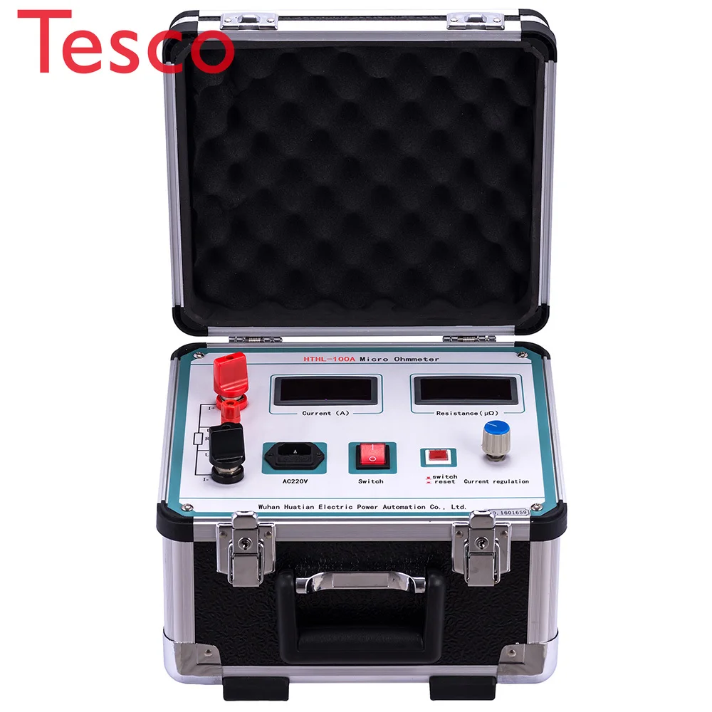 HTHL-100A High Precision Loop Resistance Tester / Resistance Meter Micro Ohmmeter
HTHL-100A High Precision Loop Resistance Tester / Resistance Meter Micro Ohmmeter