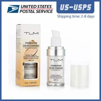 TLM 30ml Temperature Change Complexion Liquid Foundation Cream Concealer Hydrating Makeup Coverage Base Cosmetics Primer TSLM1
TLM 30ml Temperature Change Complexion Liquid Foundation Cream Concealer Hydrating Makeup Coverage Base Cosmetics Primer TSLM1