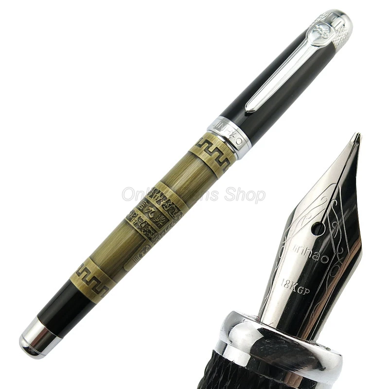 

Jinhao Ancient Fountain Pen Nine Vintage Tripods Good Faith Cooperation School & Office & Home Multicolor For Choice