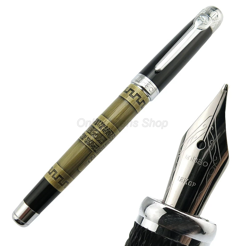Jinhao Ancient Fountain Pen Nine Vintage Tripods Good Faith Cooperation School & Office & Home Multicolor For Choice
Jinhao Ancient Fountain Pen Nine Vintage Tripods Good Faith Cooperation School & Office & Home Multicolor For Choice