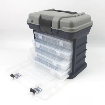 New Style Fishing Gear Toolbox Multi-functional 4-Layer Lures Box Hand Fishing Fishing Box Small Accessories Box
New Style Fishing Gear Toolbox Multi-functional 4-Layer Lures Box Hand Fishing Fishing Box Small Accessories Box