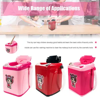 2019 Newest Makeup Brush Washing Machine Toy Baby Home Miniature Laundry Mini Gift For Boys Girls
2019 Newest Makeup Brush Washing Machine Toy Baby Home Miniature Laundry Mini Gift For Boys Girls