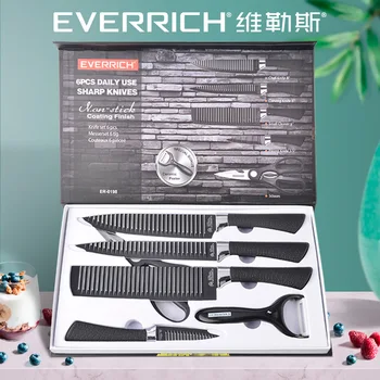 Kitchen 6-Piece set Knife Kitchen Knife Wheel Cuisine Knife Sharpener Gadget Gadgets Bıçak Tool Carrier Knives Tool Trim Panel
Kitchen 6-Piece set Knife Kitchen Knife Wheel Cuisine Knife Sharpener Gadget Gadgets Bıçak Tool Carrier Knives Tool Trim Panel