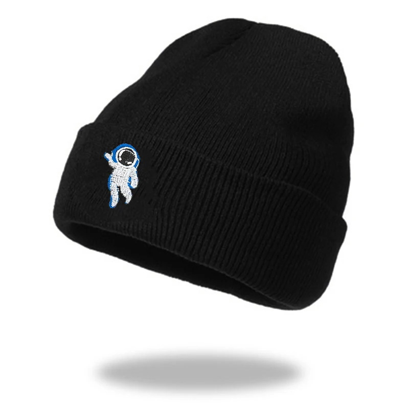 Unisex Winter Autumn Astronaut Embroidery Acrylic Beanie Hat for Women Outdoor Warm Windproof Cold Cap Universal Collocation 138
Unisex Winter Autumn Astronaut Embroidery Acrylic Beanie Hat for Women Outdoor Warm Windproof Cold Cap Universal Collocation 138