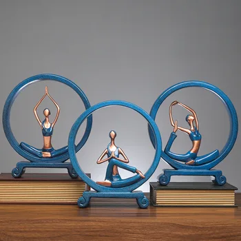 Resin Yoga Girl Ornaments Nordic Ins Yoga Godness Crafts Furnishings Desk Decorative Miniatures Home Decor Statues Multi-Kinds
Resin Yoga Girl Ornaments Nordic Ins Yoga Godness Crafts Furnishings Desk Decorative Miniatures Home Decor Statues Multi-Kinds