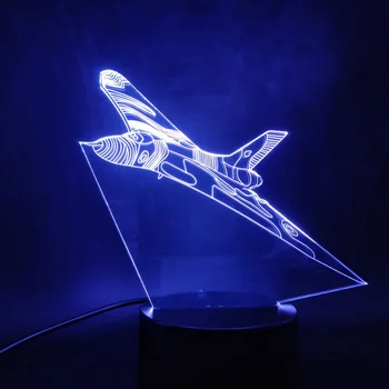 3D Lamp Novetly Aircraft Plane Atmosphere Battery Operated Multi-color with Remote Best Decor for Birthday Led Night Light Lamp
3D Lamp Novetly Aircraft Plane Atmosphere Battery Operated Multi-color with Remote Best Decor for Birthday Led Night Light Lamp