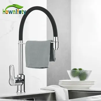 Chrome Black Kitchen Sink Faucet 360 degree Rotation Hot Cold Crane Tap Modern Pull down Simple Faucets
Chrome Black Kitchen Sink Faucet 360 degree Rotation Hot Cold Crane Tap Modern Pull down Simple Faucets