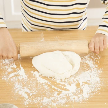 Cookies Biscuit Baking Tool Dumpling Pizza Dough Pastry Roller 47cm/41cm/31cm Wooden Rolling Pin with Ball Bearing Handle
Cookies Biscuit Baking Tool Dumpling Pizza Dough Pastry Roller 47cm/41cm/31cm Wooden Rolling Pin with Ball Bearing Handle