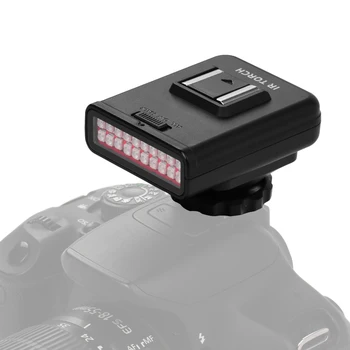 Studio IR LED Light USB Rechargeable Infrared Night Vision Infrared Illuminator for DSLR Camera Photography Lighting Accessory
Studio IR LED Light USB Rechargeable Infrared Night Vision Infrared Illuminator for DSLR Camera Photography Lighting Accessory