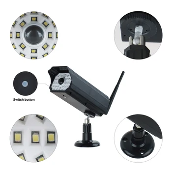 Solar Lamp Solar Imitation Monitor Light Outdoor LED Wall Light Outdoor Security Light Night Light With Motion Sensor For Garden
Solar Lamp Solar Imitation Monitor Light Outdoor LED Wall Light Outdoor Security Light Night Light With Motion Sensor For Garden