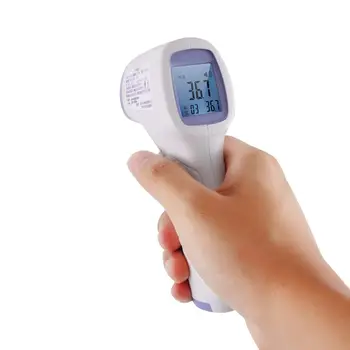 CK-T1503 Handheld Temperature Measurement Standing Thermometer Home Non-Contact Type High Precision Portable Thermometer
CK-T1503 Handheld Temperature Measurement Standing Thermometer Home Non-Contact Type High Precision Portable Thermometer