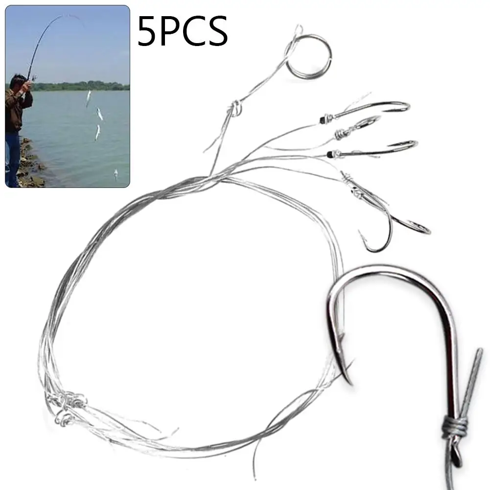 Stainless Steel Rigs Swivel Fishing Tackle Lures Pesca Baits Anti-Winding Fishing Swivel With 5 Small String Hook Fish Tackle
Stainless Steel Rigs Swivel Fishing Tackle Lures Pesca Baits Anti-Winding Fishing Swivel With 5 Small String Hook Fish Tackle
